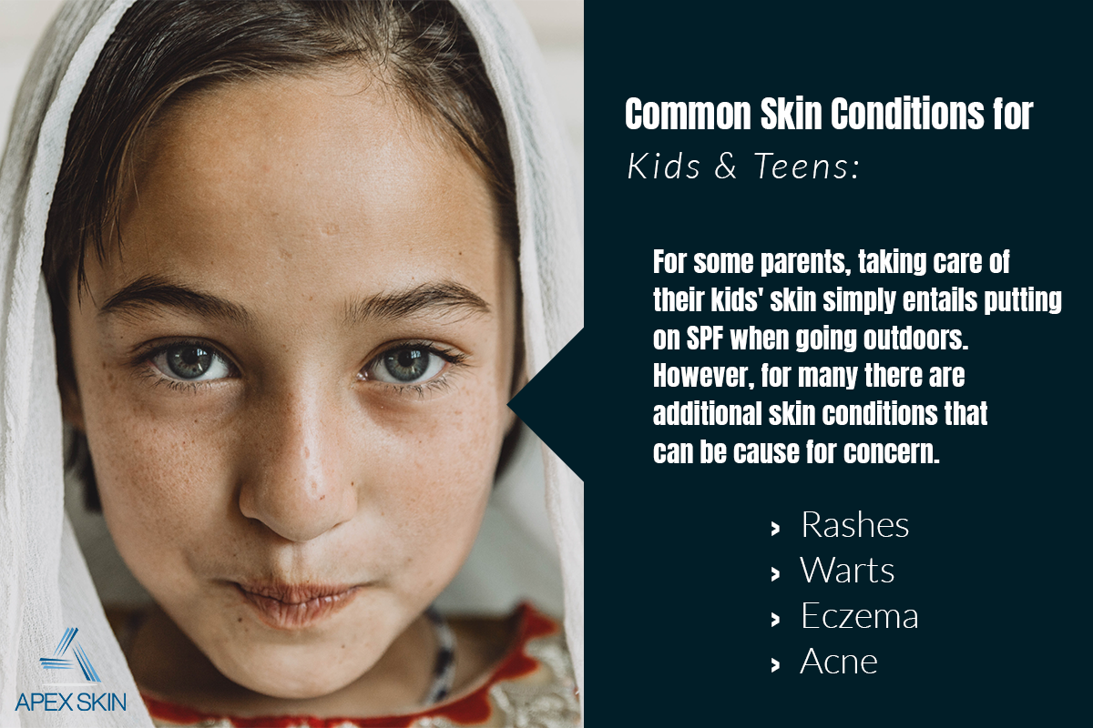 skin conditions kids and teens