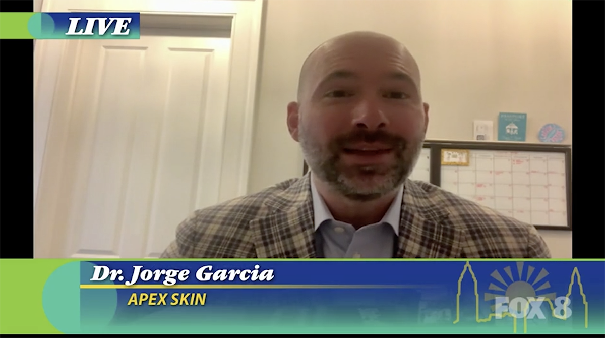 Dr. Garcia on New Day Cleveland for Skin Cancer Awareness Month Apex