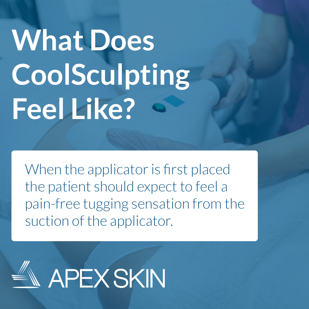 what does coolsculpting feel like