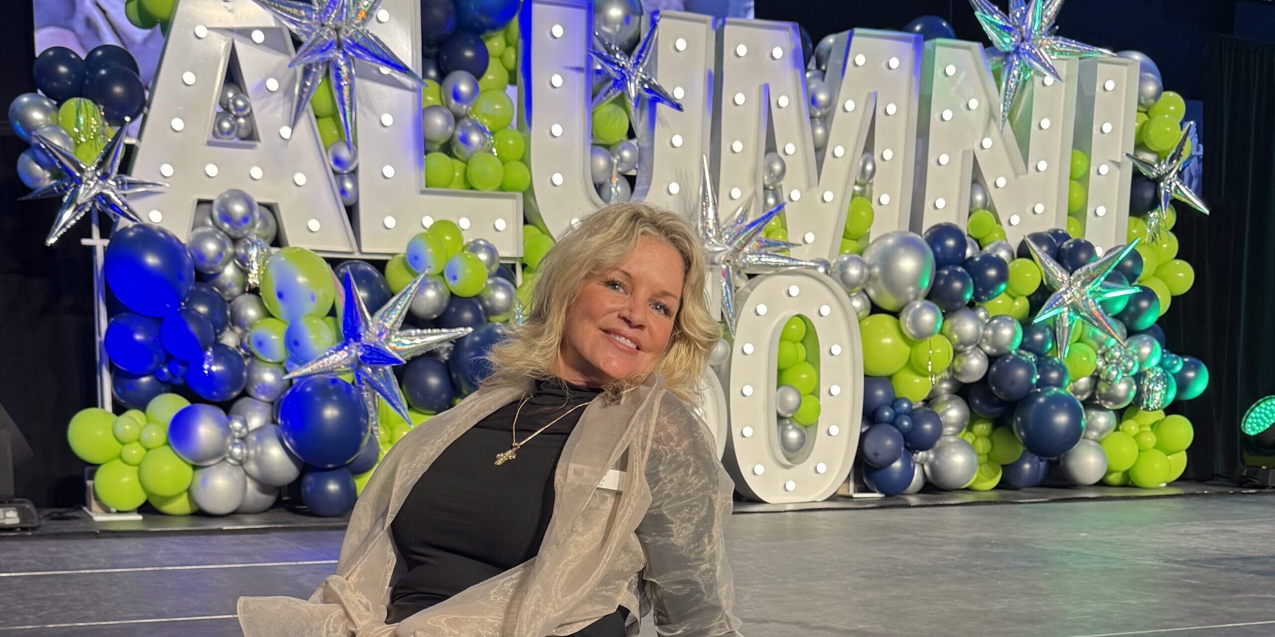 Kathi at the Seattle Seahawks NFL Cheerleader Reunion