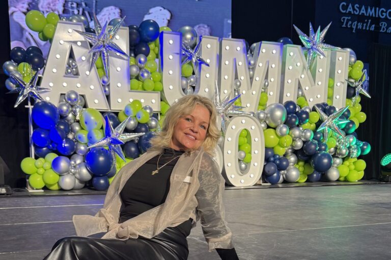 Kathi at the Seattle Seahawks NFL Cheerleader Reunion