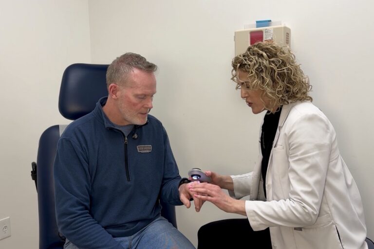 Full skin check at Apex Skin.